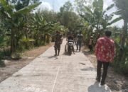 Cor Beton Sesuai Harapan Satgas TMMD