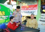 Gelar ‘Pegar’ Ditpolairud Polda Jatim Peduli Kesehatan Warga Nelayan di Bulan Ramadhan