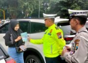 Polres Bondowoso Gencar Sosialisasikan Hotline 110 untuk Pemudik Lebaran 2025