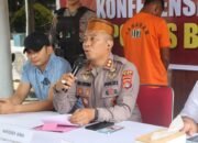 Kapolres Bima Kabupaten, AKBP Eko Sutomo, S.I.K, M.I.K, Pimpin Konferensi Pers Pengungkapan Kasus Pembunuhan di Desa Sampungu