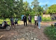 Wakil Ketua Komisi 3 Rusmanto Bantu Perbaikan Jalan di Pandansari Selatan