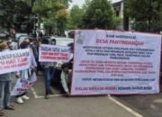 Polres Purwakarta Lakukan Pengamanan Aksi Damai Gerakan Solidaritas Masyarakat Panyindangan di Pengadilan