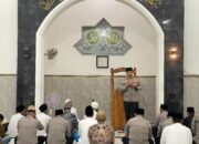 Lewat Subuh Keliling, Kapolres Kediri Kota Ajak Warga Jaga Kamtibmas