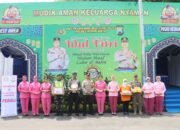 Motivasi Personel Ops Ketupat, Kapolres Kediri Kota Beserta Ketua Bhayangkari Kunjungi Pos Pam dan Pos Yan
