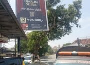 Gabungan OPD Teknisi Tindak Tegas Papan Reklame Bodong