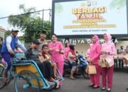 Kapolres Kediri Kota Bersama Bhayangkari Berbagi Takjil, Wujud Kepedulian di Bulan Ramadhan