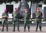 Danpasmar 1 Pimpin Prajuritnya Ikuti Apel Khusus Serentak Komandan Korps Marinir