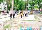 Personel Sat Binmas Polres Langkat Laksanakan Penling, Ajak Masyarakat Jaga Kamtibmas Selama Arus Balik dan Perayaan Lebaran 1446 H