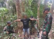 Satgas Yonkav 12/BC Amankan 2 PMI Non Prosedural di Jalur Tidak Resmi