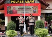 Upacara Parawel Parade di Mapolres Agam: Simbol Penghormatan, Perpisahan, dan Semangat Baru