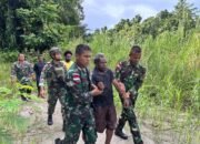 Aksi Heroik Satgas Yonif 131/Braja Sakti Gagalkan Upaya Bunuh Diri Warga di Jembatan Muara Tami Perbatasan Papua
