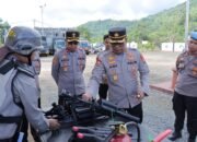 Kapolres Kayong Utara Cek Kesiapan Personel, Peralatan, Dan Kendaraan Dalmas Jelang Hari Buruh.