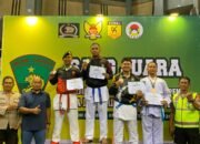 Anggota Polres Kediri Kota Raih Juara 3 di Kejuaraan Karate kediri Open Piala dan Brigif 16 Wira Yuda Tahun 2025
