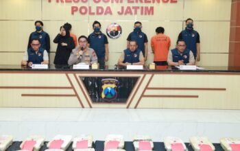 Berhasil Gagalkan Penyelundupan Sabu 21 Kg Jaringan Internasional, Polda Jatim Selamatkan 100 Ribu Jiwa