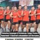 Kobarkan Semangat di Perbatasan, Satgas Pamtas Yonarmed 11 Kostrad Laksanakan Lari Bersama