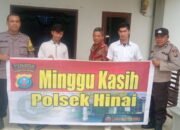 Hadir dalam Damai: Polisi Kawal Ibadah Minggu di Hinai