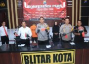 Polres Blitar Kota Berhasil Ungkap Kasus Pencurian di 21 TKP Tiga Tersangka Diamankan