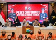 Tiga Pekan Polres Jember Berhasil Ungkap Narkoba 27 Tersangka Diamankan