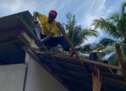 Perehaban RTLH Bapak Tarwono Capai 51 Persen, Satgas TMMD Ke-124 Kodim 0422/Lampung Barat Terus Kebut Pembangunan