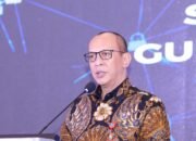 Wakil Kepala Badan Siber dan Sandi Negara (BSSN) Komjen Pol. A. Rachmad Wibowo, S.I.K. membuka acara Indonesia Digital Forum 2025 yang dihelat di JW Marriot,