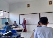 Pelaksanaan PSAS di SMPN 4 Sindang Kerta Berjalan dengan Tertib dan Lancar diLihat dari Siswa siswi yang Sedang Melaksanakan PSAS.