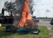 Polisi Bongkar Arena Judi Sabung Ayam di TPS Ngaglik Sidoarjo