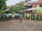 Karya Bakti Bersihkan Sungai Makam Bergolo, Bukti Bakti TNI Untuk Negeri