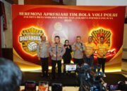 Hadiri Seremoni Apresiasi Tim Voli, Kapolri: Terus Bawa Harum Nama Institusi