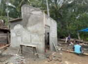 Pembangunan MCK Masjid Nurul Yakin Capai 67 Persen, Dansatgas TMMD ke-124 Kodim 0422/Lampung Barat Apresiasi Sinergi TNI-Rakyat