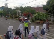 Strong Point Satlantas Polres Langkat Untuk Kelancaran Lalu Lintas