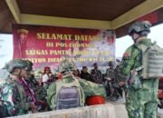 Damai dalam Nada dan Doa di Tanah Eronggobak: Satgas TNI Gelar Ibadah Bersama Warga Papua