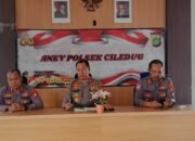 Kapolsek Ciledug Pimpin Langsung Anev Binmas di Aula Polsek Ciledug