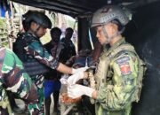 Prajurit Menjahit Luka Negeri, Satgas TNI Selamatkan Pemuda Luka Parah di Kampung Geligi