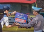Operasi Gabungan Polres Jember Sosialisasi Larangan Kendaraan ODOL