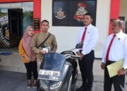 Bahagianya Korban Penggelapan di Bondowoso Saat Polisi Temukan dan Kembalikan Motornya Tanpa Biaya