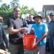 Dukung Program Ketahanan Pangan, Polres Blitar Kota Budidaya Ikan Bersama Warga