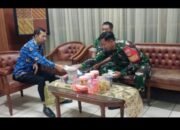 Babinsa Serengan Bersama Lurah Koordinasi Bahas Tingkatkan Kerja Sama Yang Baik