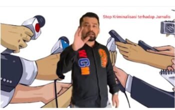 Ketua PLB Intimidasi 3 Wartawan di Pekarangan Kades Sukananti