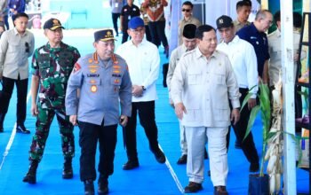 Presiden Prabowo Senang Panen Raya Jagung Inisiasi Polri Berhasil