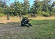 Asah Kemampuan Menembak Di Lapangan Tembak Kopral Semi