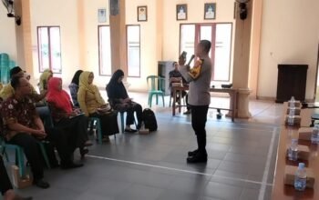 Edukasi Masyarakat, Polisi Kediri Sosialisasikan Layanan Darurat 110