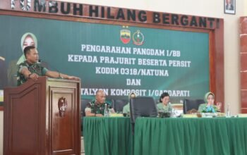 Pangdam I/BB Kunjungi Yonkomposit 1/Gardapati, Tekankan Kesiapan Tempur Prajurit Perbatasan