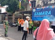 Peran Serta Babinsa Kratonan Dalam Lomba PHBS Kota Surakarta