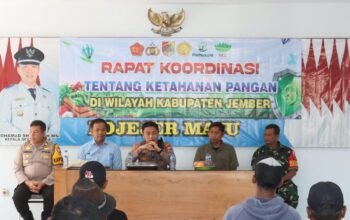 Polres Jember Gelorakan Swasembada Pangan Ajak Warga Tingkatkan Produksi Pertanian