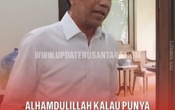 Bapak Jokowi Tanggapi Isu Kapal ‘JKW’: Alhamdulillah Kalau Punya Kapal