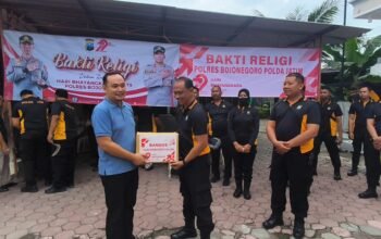 Sambut Hari Bhayangkara ke-79, Polres Bojonegoro Gelar Bakti Religi di Sejumlah Tempat Ibadah