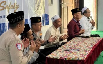 Satlantas Polres Kediri Menggelar Go To Pondok Pesantren