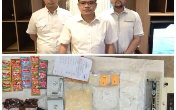 Produksi Narkoba Jenis Happy Water di Bongkar Polres Jakbar Di Cengkareng