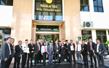 Advokat Persadin Angkatan XV Diambil Sumpahnya di Pengadilan Tinggi NTB