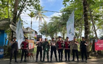 Hari Terakhir WSL Krui Pro QS 6000 & Junior Pro 2025: Sat Samapta, TNI, dan Tim K9 Polda Lampung Perketat Pengamanan